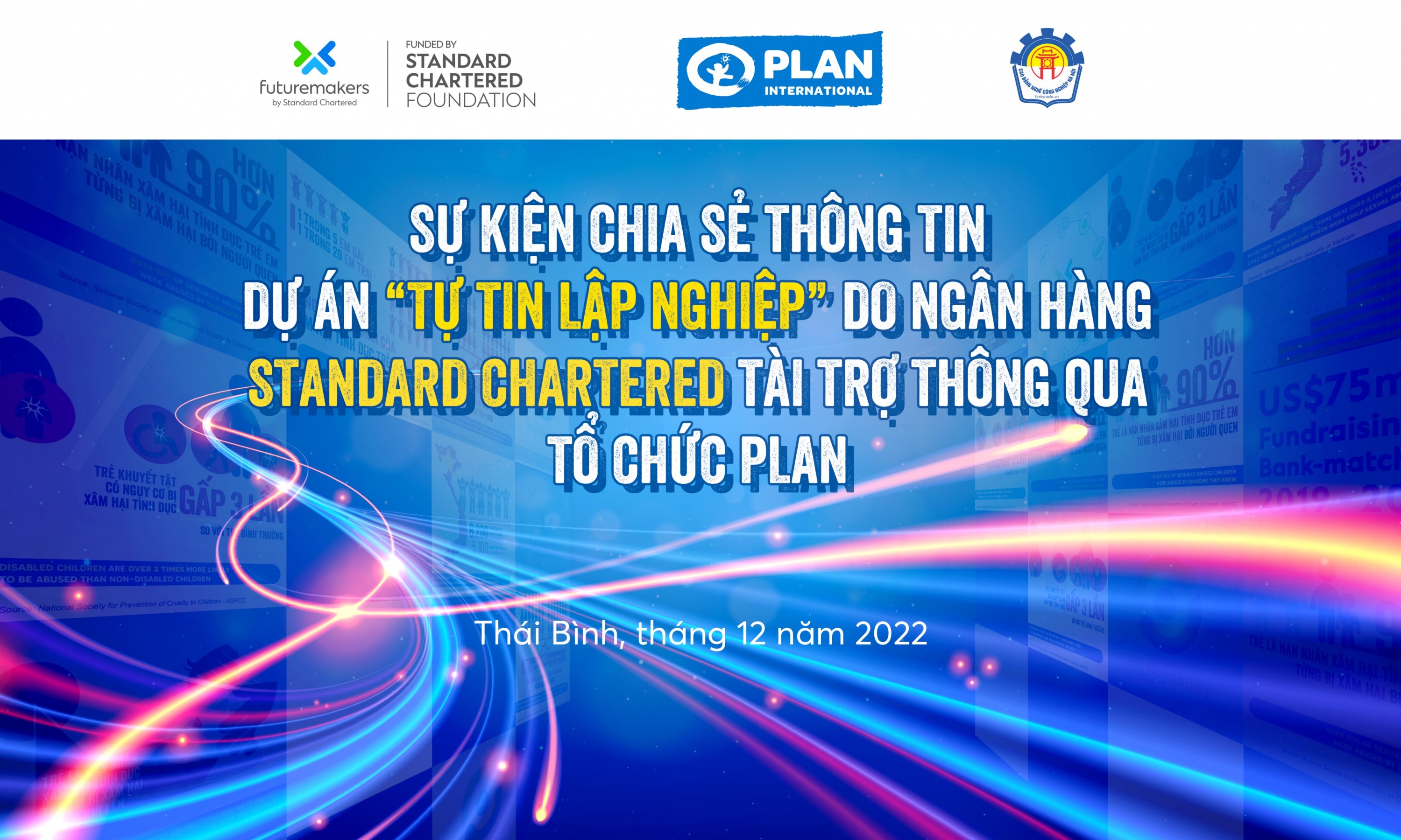 Sự kiện chia sẻ thông tin dự án “tự tin lập nghiệp” do ngân hàng standard chartered tài trợ thông qua tổ chức plan