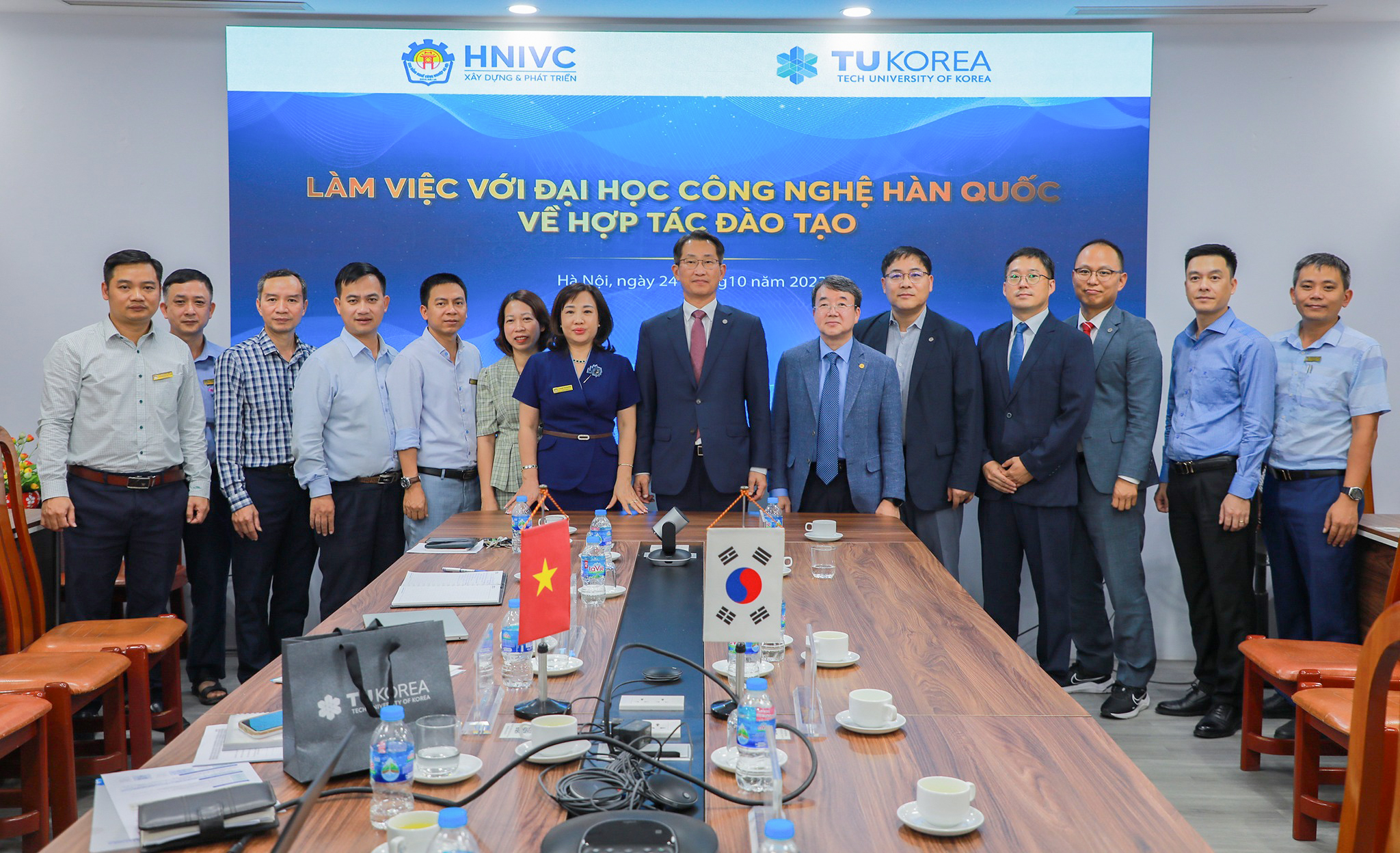 CƠ HỘI HỢP TÁC GIỮA ĐẠI HỌC CÔNG NGHỆ HÀN QUỐC VÀ CAO ĐẲNG NGHỀ CÔNG NGHIỆP HÀ NỘI: CHƯƠNG TRÌNH DU HỌC LIÊN KẾT VÀ GIÁO DỤC AR/VR