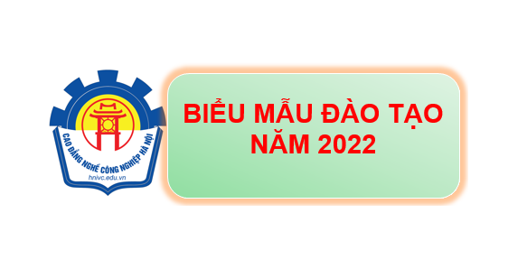 Biểu mẫu đào tạo năm 2022