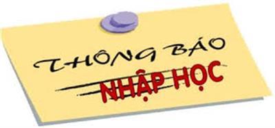 KH34- Nhập học Cao Đẳng, TC - K47 (Đợt 1)