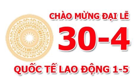 Thông báo nghỉ lễ 30.4 - 01.5