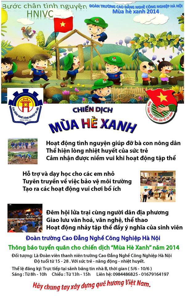 MÙA HÈ XANH 2014