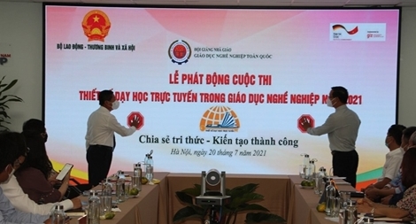 Phát động cuộc thi “thiết kế dạy học trực tuyến trong gdnn” năm 2021