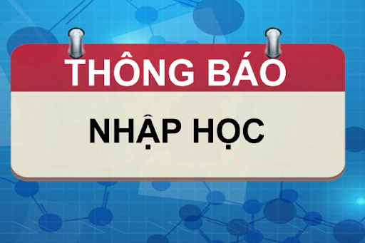 Thông báo nhập học đợt 4, ngày 12-10-2020