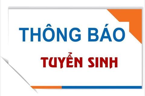 TB27 vv Tuyển sinh bồi dưỡng viên chức GDNN